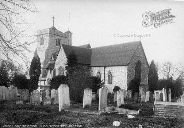 Photo of Leatherhead, Church Of St Mary And St Nicholas 1895