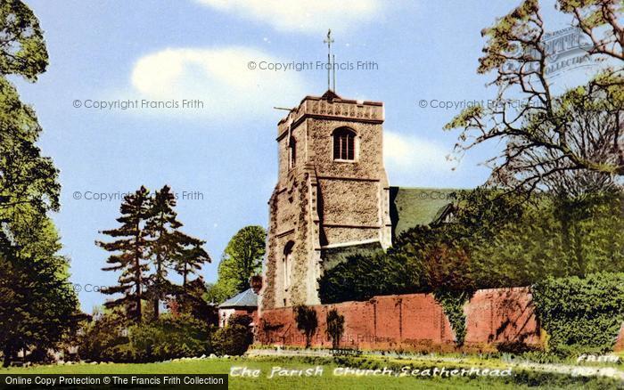 Photo of Leatherhead, Church Of St Mary And St Nicholas c.1955
