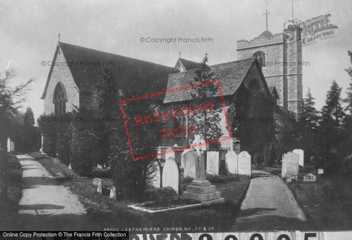 Photo of Leatherhead, Church Of St Mary And St Nicholas, North East 1897