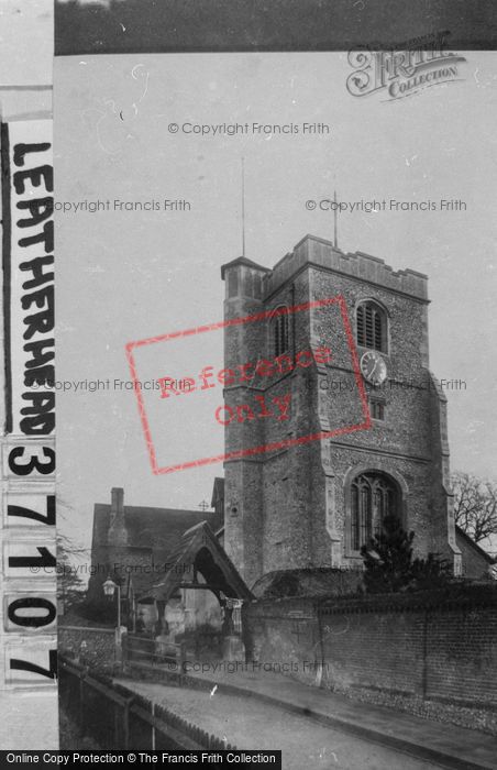 Photo of Leatherhead, Church Of St Mary And St Nicholas, North West 1895