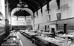 Dining Room, St John's School c.1955, Leatherhead