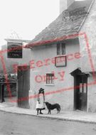 Girl And Dog 1906, Leatherhead