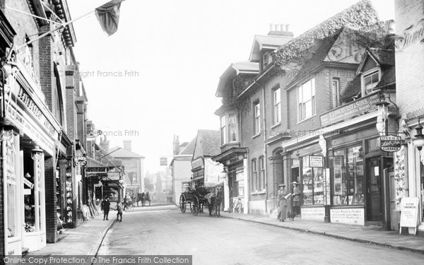 Photo of Leatherhead, High Street 1913