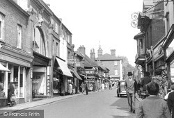 Leatherhead, High Street 1952