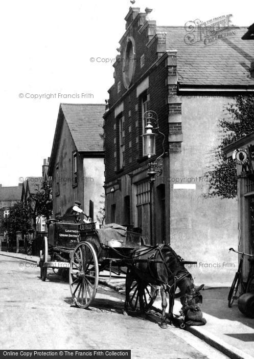 Photo of Leatherhead, Horse With Nosebag 1908