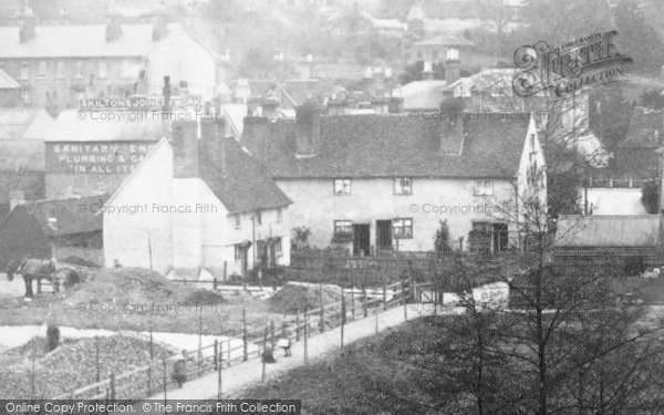 Photo of Leatherhead, Houses And Skilton's Joinery Works 1905