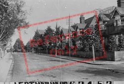 Kingston Road And All Saints Church 1909, Leatherhead