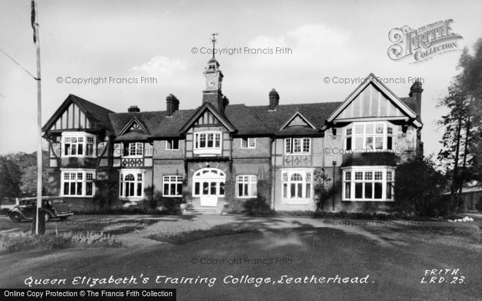 Photo of Leatherhead, Queen Elizabeth Training College c.1955