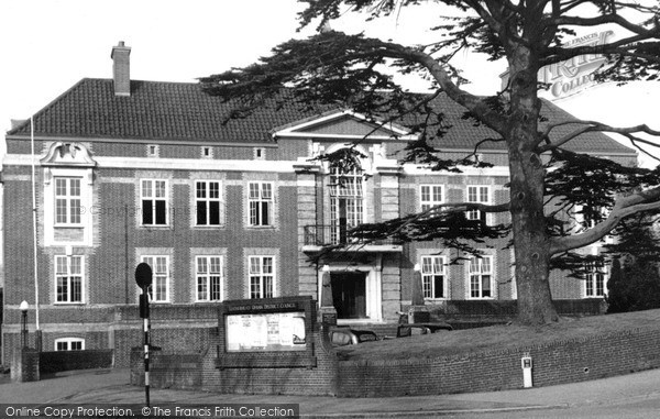 Photo of Leatherhead, The Council Offices c.1955