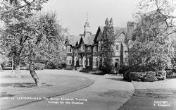 The Queen Elizabeth Training College For The Disabled c.1950, Leatherhead