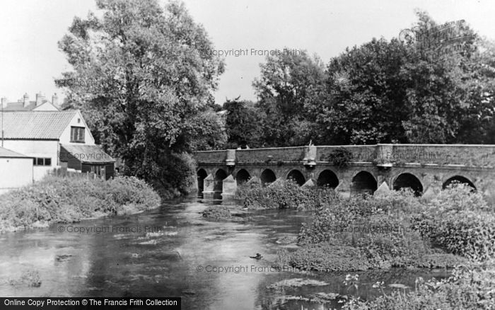 Photo of Leatherhead, The River Mole c.1950