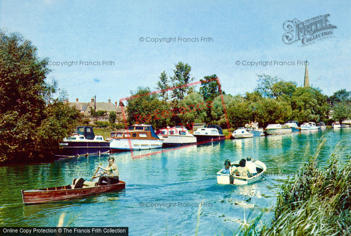 Photo of Lechlade, Boating On The Thames c.1965