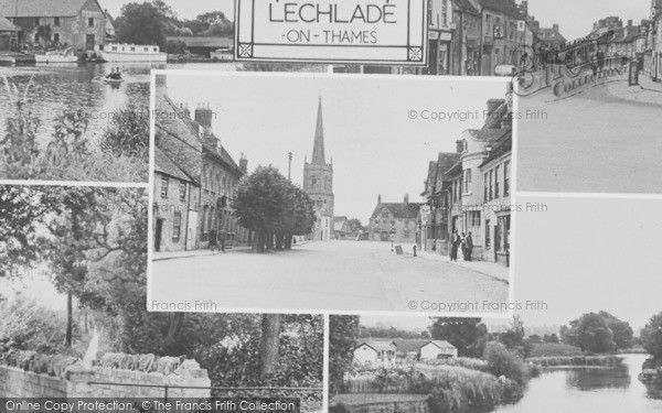Photo of Lechlade, Composite c.1955