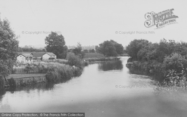 Photo of Lechlade, River Thames c.1955