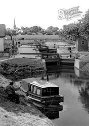 Lechlade, St John's Lock c.1960, Lechlade On Thames