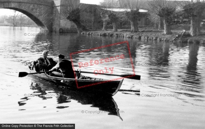 Photo of Lechlade, The River Thames c.1955