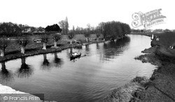 Lechlade, View From The Bridge c.1960, Lechlade On Thames