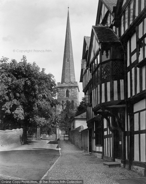 Photo of Ledbury, Church House c.1880