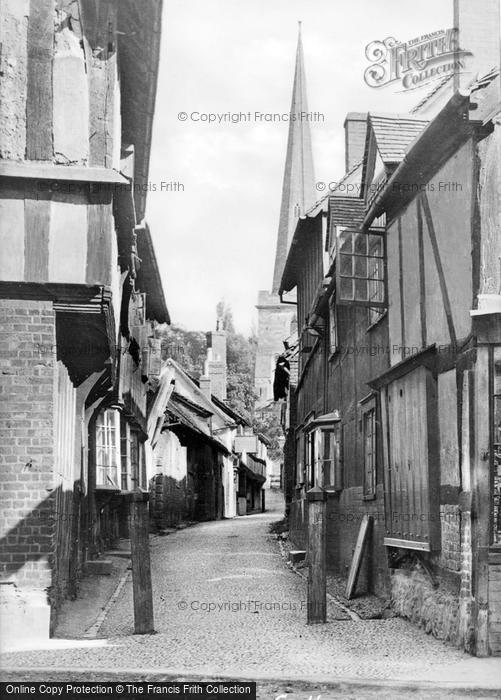 Photo of Ledbury, Church Lane c.1880