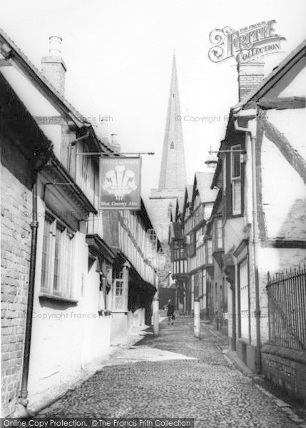 Photo of Ledbury, Church Lane c.1965