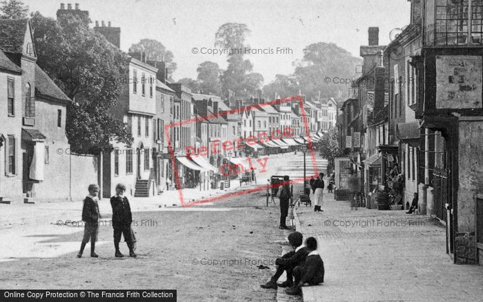 Photo of Ledbury, Homend Street c.1880