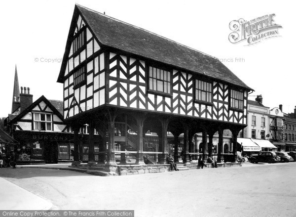 Photo of Ledbury, Market House c.1955