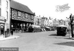 Market Place c.1950, Ledbury