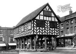 The Market Hall c.1938, Ledbury