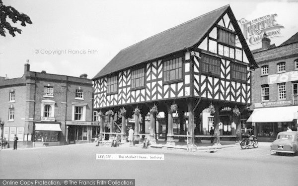 Photo of Ledbury, The Market House c.1960