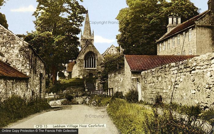 Photo of Ledsham, The Village c.1955