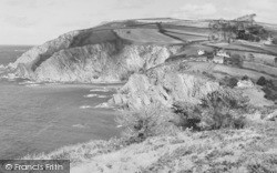 Bay From The Golf Links c.1960, Lee