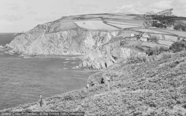 Photo of Lee, Coast Path To Lighthouse c.1960