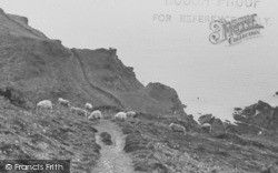 Coast Walk To Bull Point c.1955, Lee