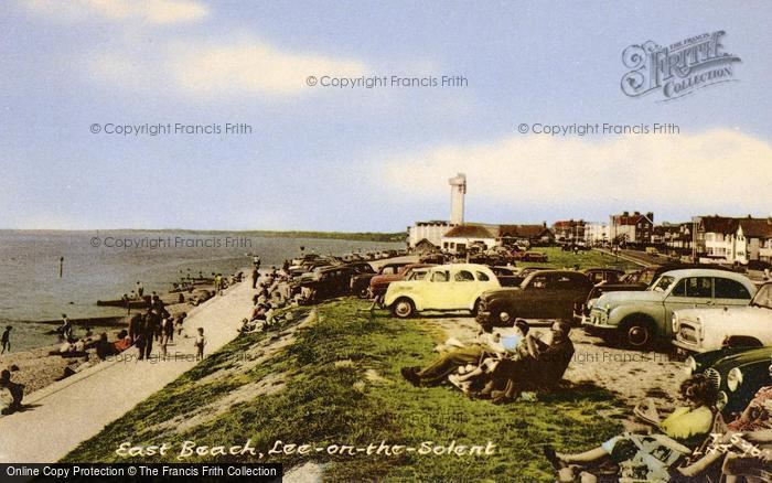 Photo of Lee On The Solent, East Beach c.1960