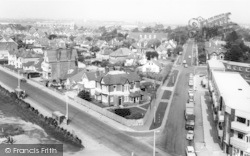 Lee On The Solent, Looking West c.1960, Lee-on-The-Solent