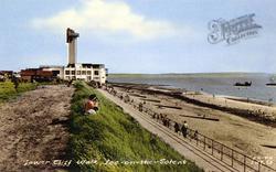 Lee On The Solent, Lower Cliff Walk c.1960, Lee-on-The-Solent