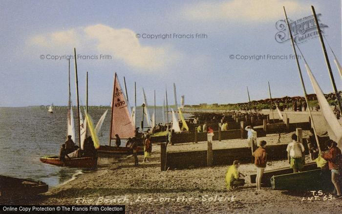 Photo of Lee On The Solent, The Beach c.1960