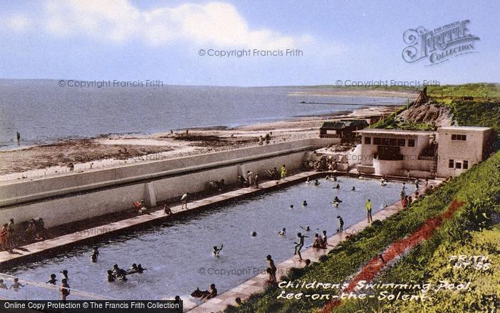 Photo of Lee On The Solent, The Children's Swimmimg Pool c.1960