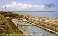 Lee On The Solent, The Children's Swimming Pool c.1960, Lee-on-The-Solent