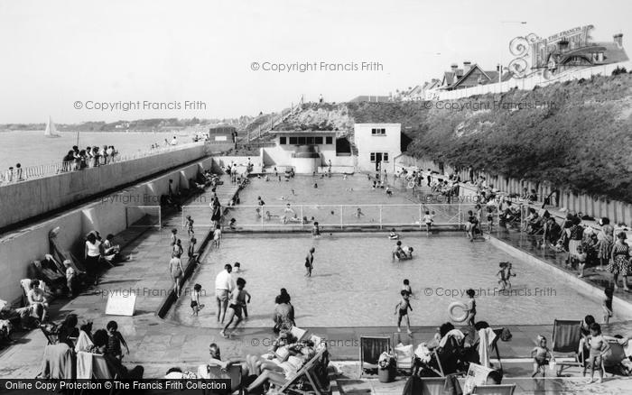 Photo of Lee on the Solent, the Children's Swimming Pool c1960