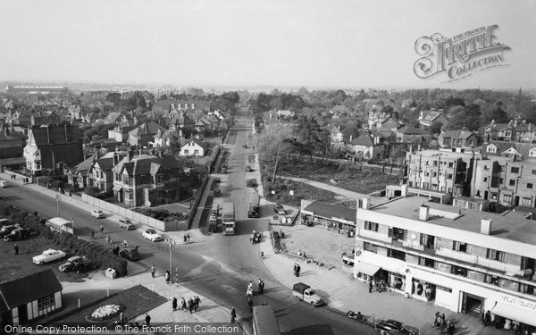 Photo of Lee On The Solent, View From Lee Tower c.1960