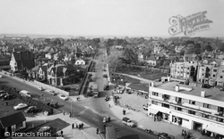 Lee on the Solent, view from Lee Tower c1960