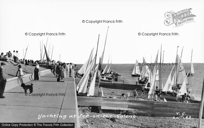 Photo of Lee On The Solent, Yachting On The Solent c.1960