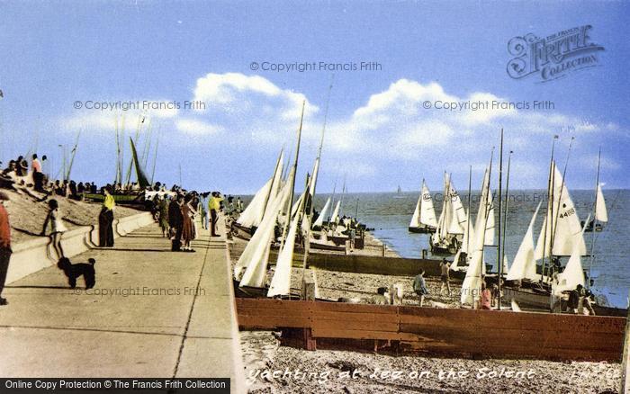 Photo of Lee On The Solent, Yachting On The Solent c.1960