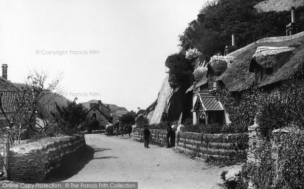 Photo of Lee, Post Office And Cottage 1891