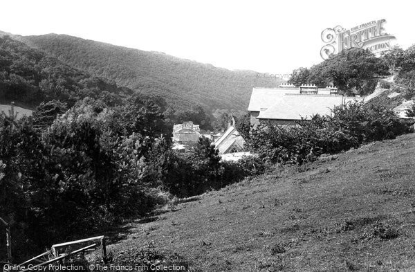 Photo of Lee, The Valley And Vicarage 1891