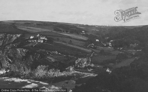 Photo of Lee, Valley From Golf Links 1937