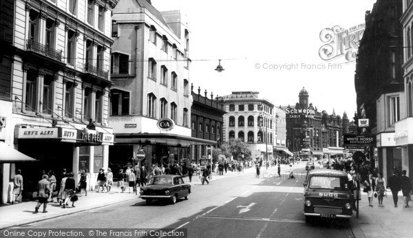 Photo of Leeds, Boar Lane c.1965