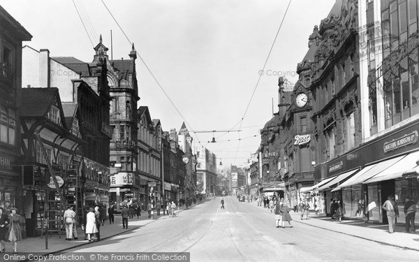 Photo of Leeds, Briggate 1951 - Francis Frith