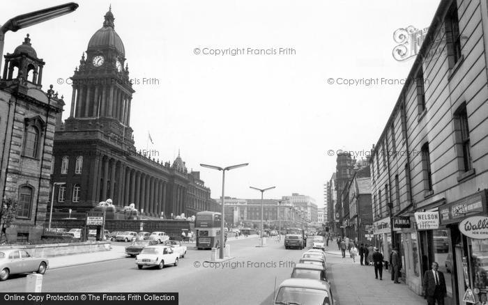 Photo of Leeds, City Hall c.1965